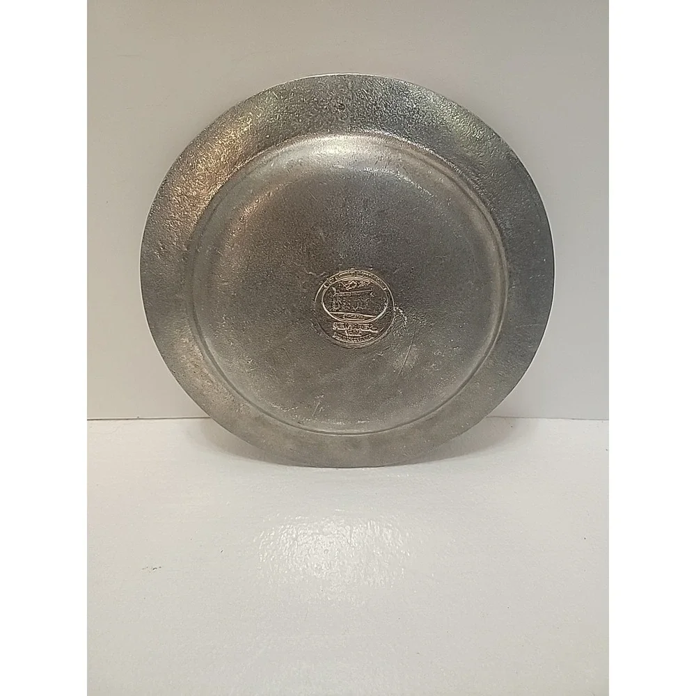 Olde Country Reproductions Sesquicentennial Newport PA 1840-1990 Pewter Plate 10
